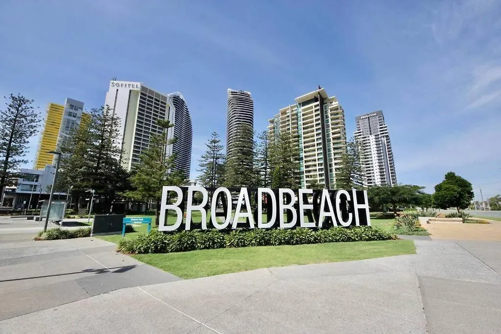 アパート 24Th Floor Luxury, The Wave Broadbeach ゴールドコースト